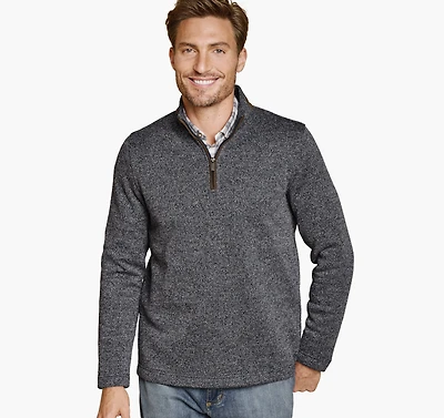 Marled Quarter-Zip