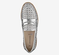 Gillian Woven Penny Loafer