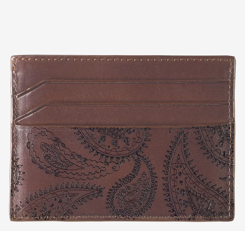 Dress Paisley Weekender Card Wallet