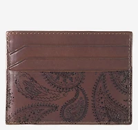 Dress Paisley Weekender Card Wallet