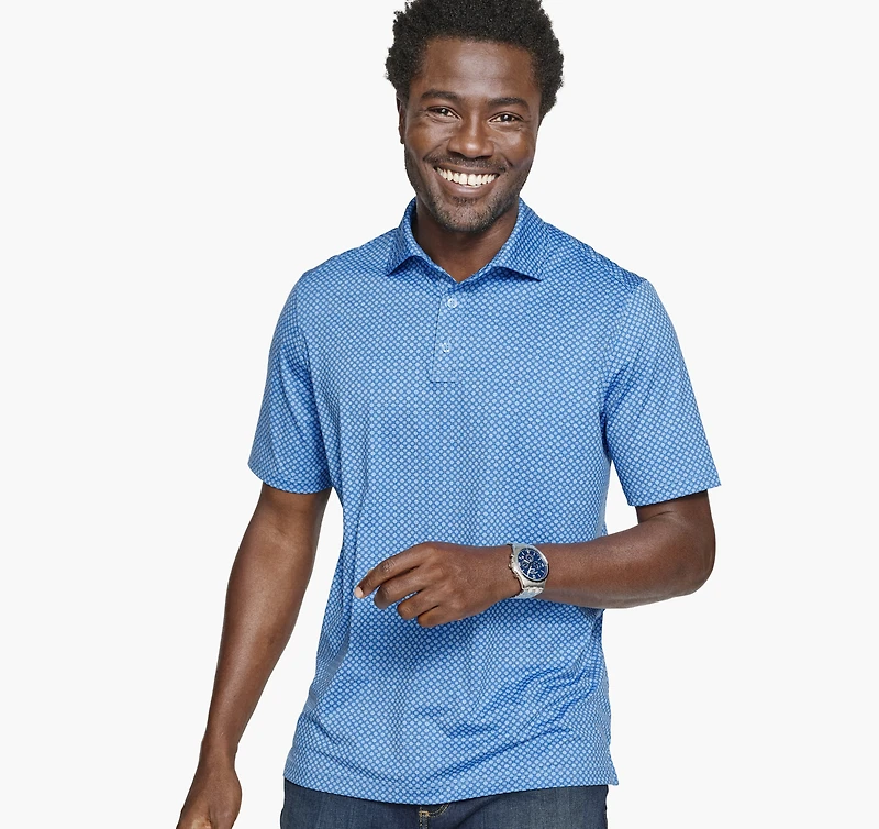 XC4® Performance Print Polos + Cool Degree™