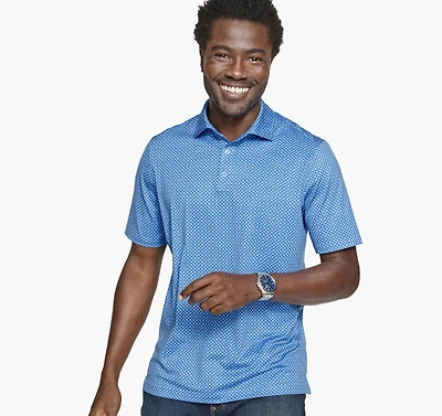XC4® Performance Print Polos + Cool Degree™
