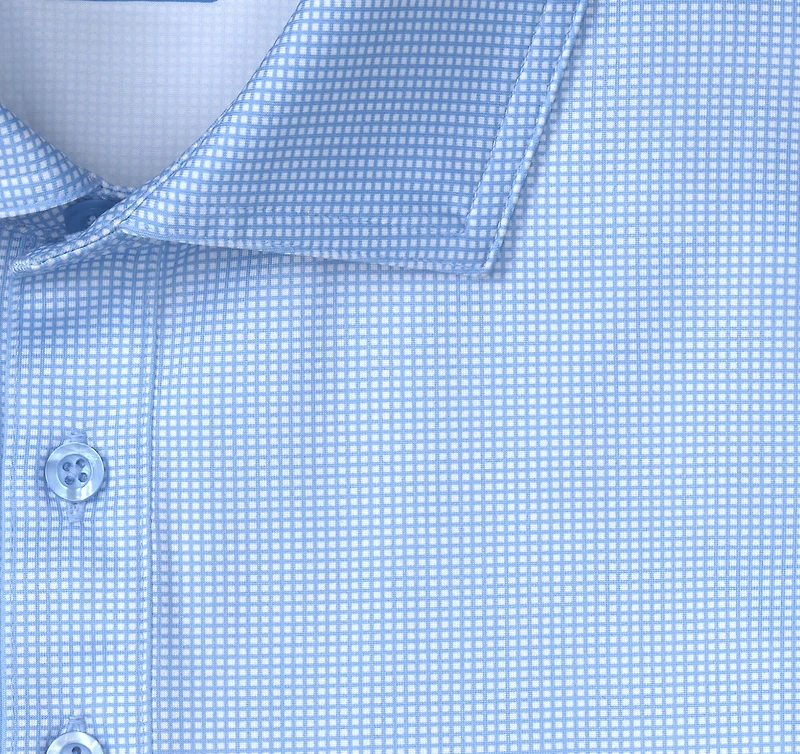 XC4® Performance Gingham Polos + Cool Degree™
