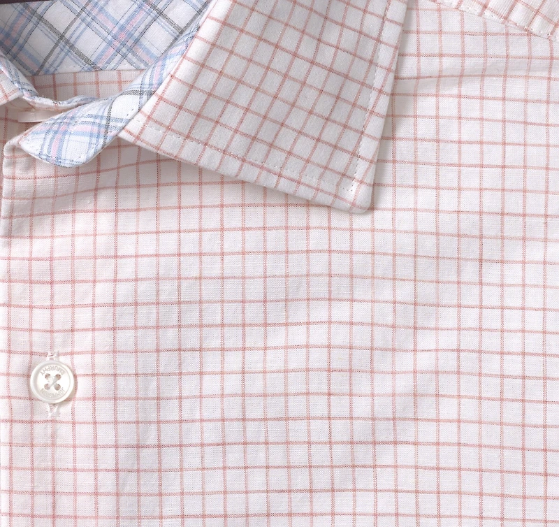 Linen-Blend Dress Shirt