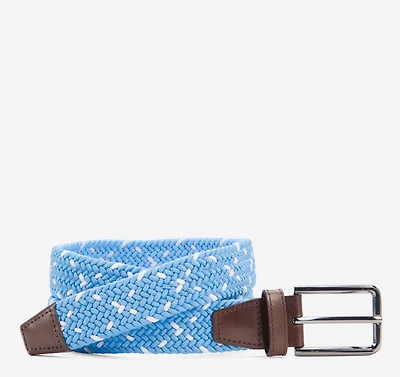 Game Day Woven Stretch-Knit Belt