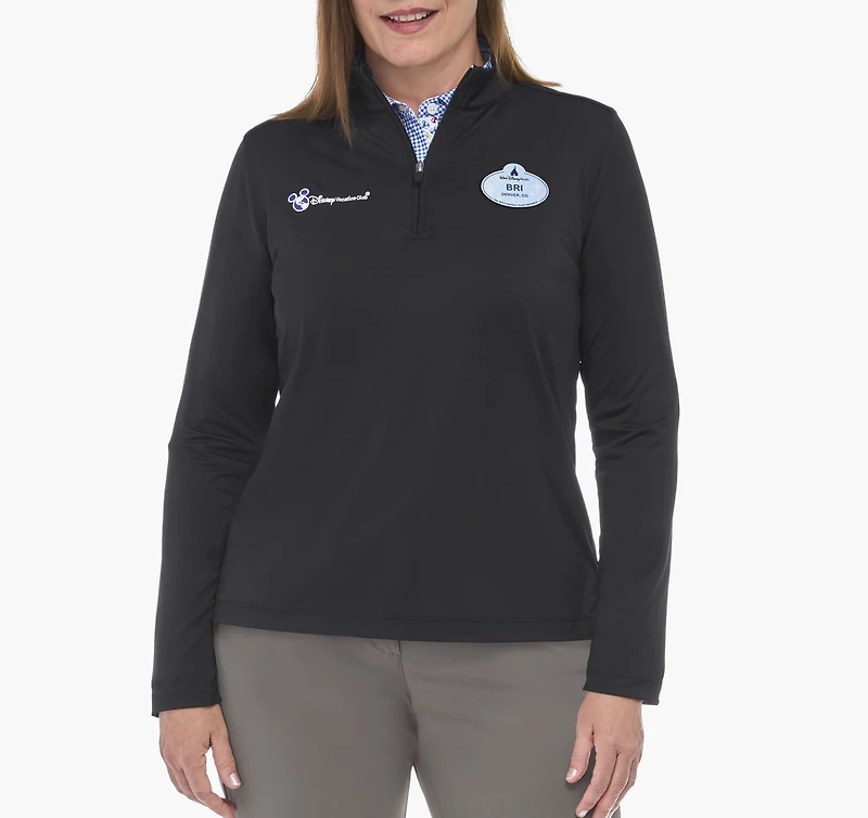 Women's Solid Quarter Zip