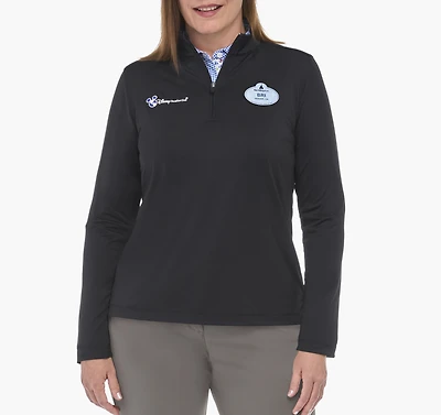 Women's Solid Quarter Zip