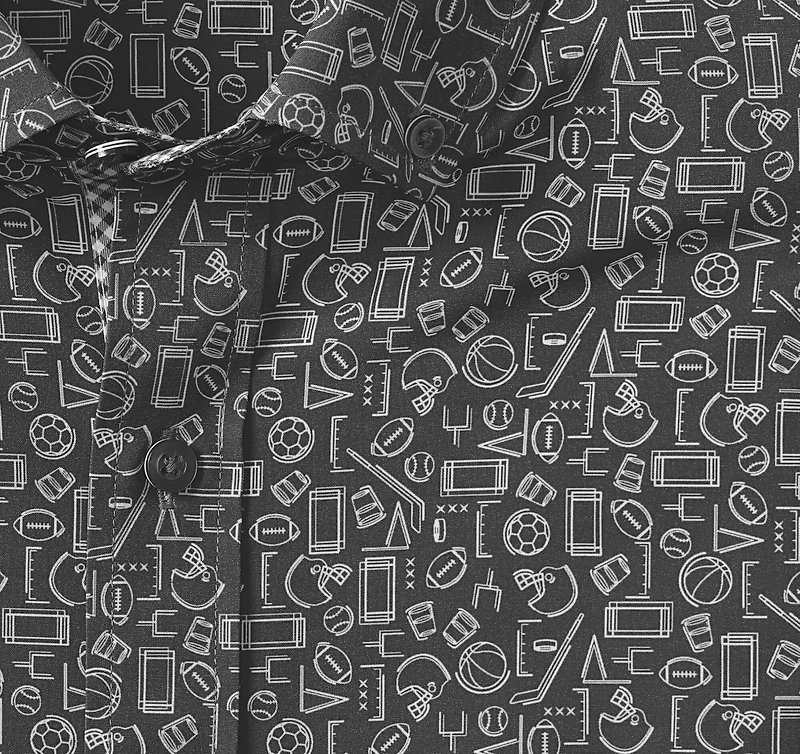 Game Day XC4® Short-Sleeve Multi-Sport Print Shirt