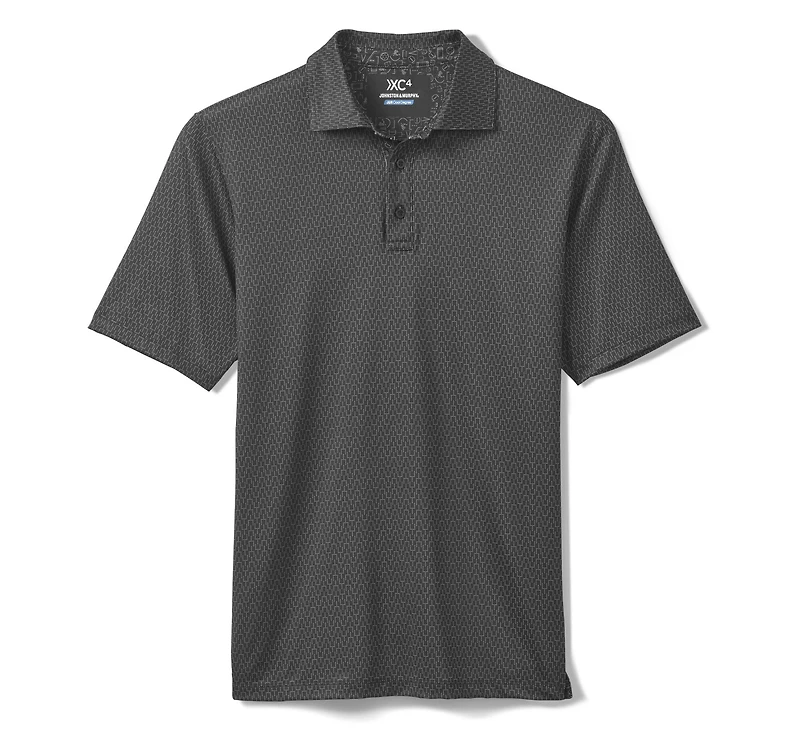Game Day XC4® Goal Post Print Polo