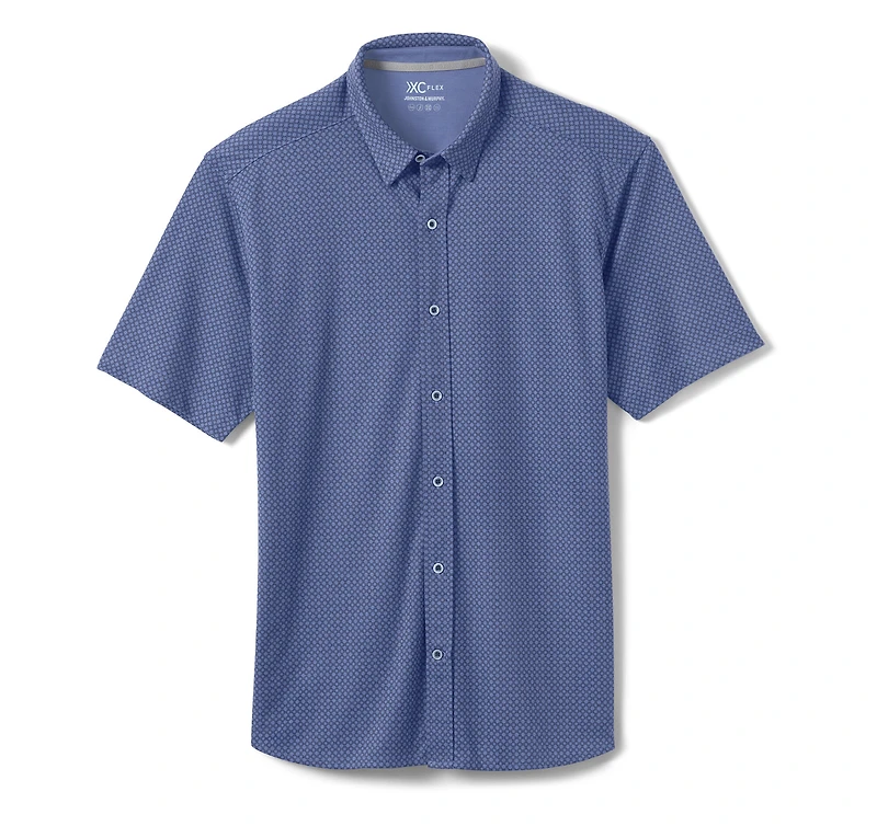 XC Flex® Short-Sleeve Print Knit Shirt