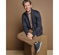 Textured Solid Full Zip