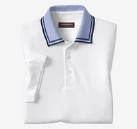 Tipped-Collar Polo