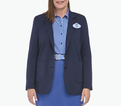 Women's Solid Knit Blazer