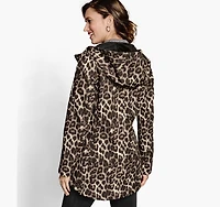Animal-Print Soft Shell Jacket
