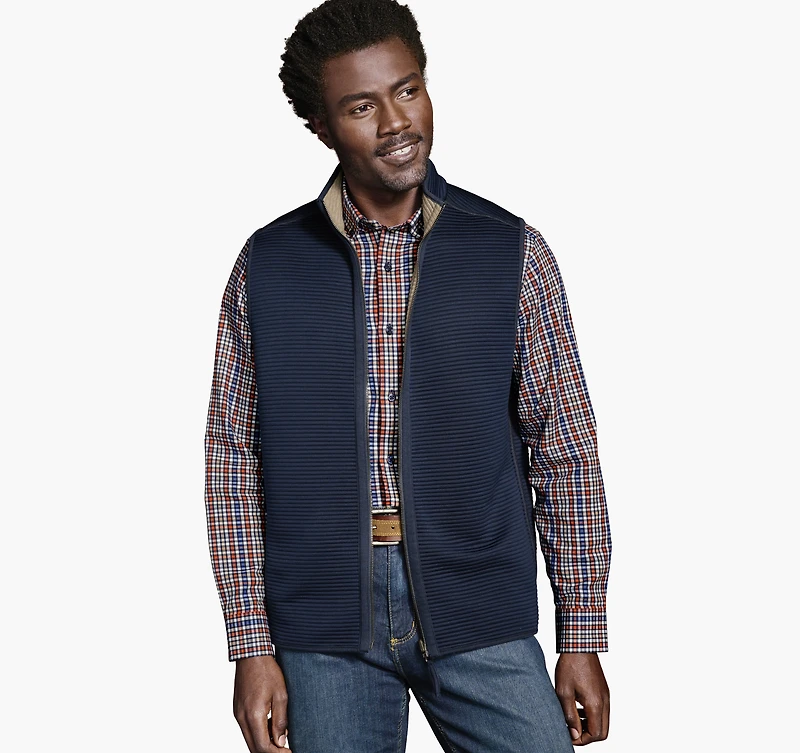 Reversible Channel Quilted Vest