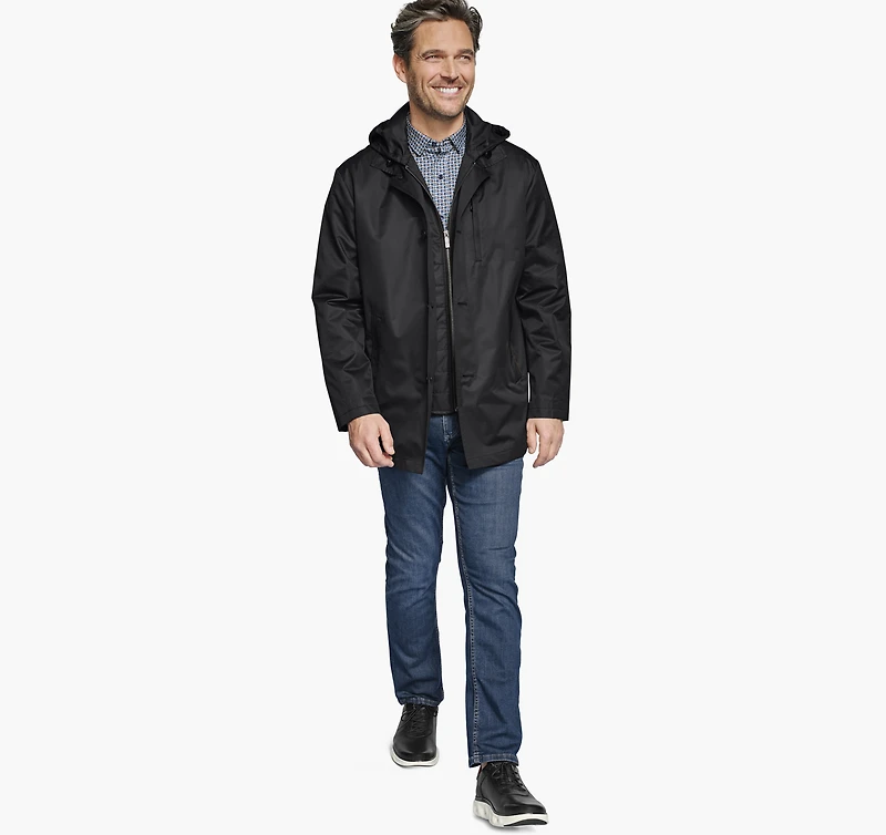 Upton Water-Resistant Raincoat