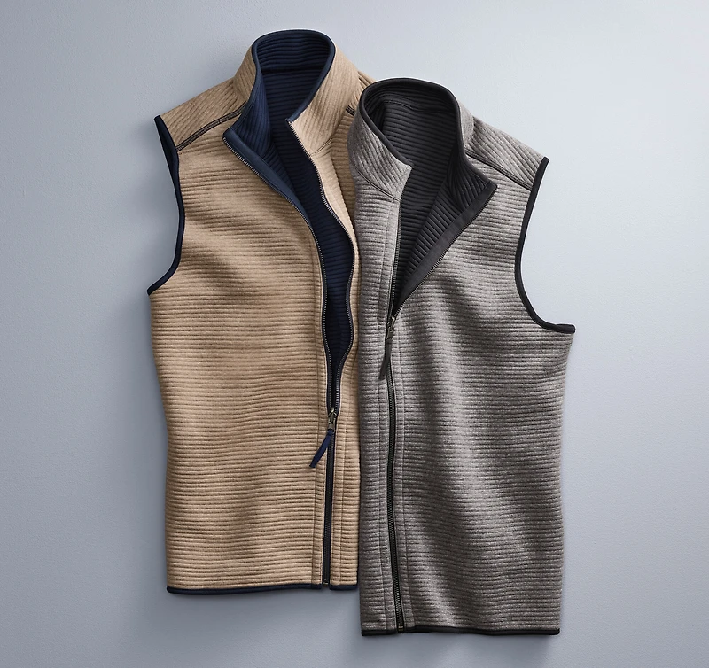 Reversible Channel Quilted Vest