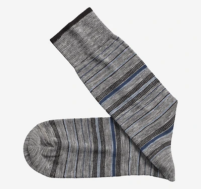 Heather Stripe Socks