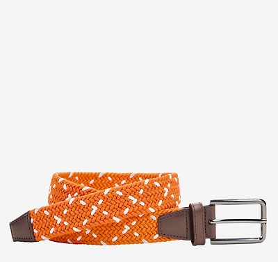 Game Day Woven Stretch-Knit Belt