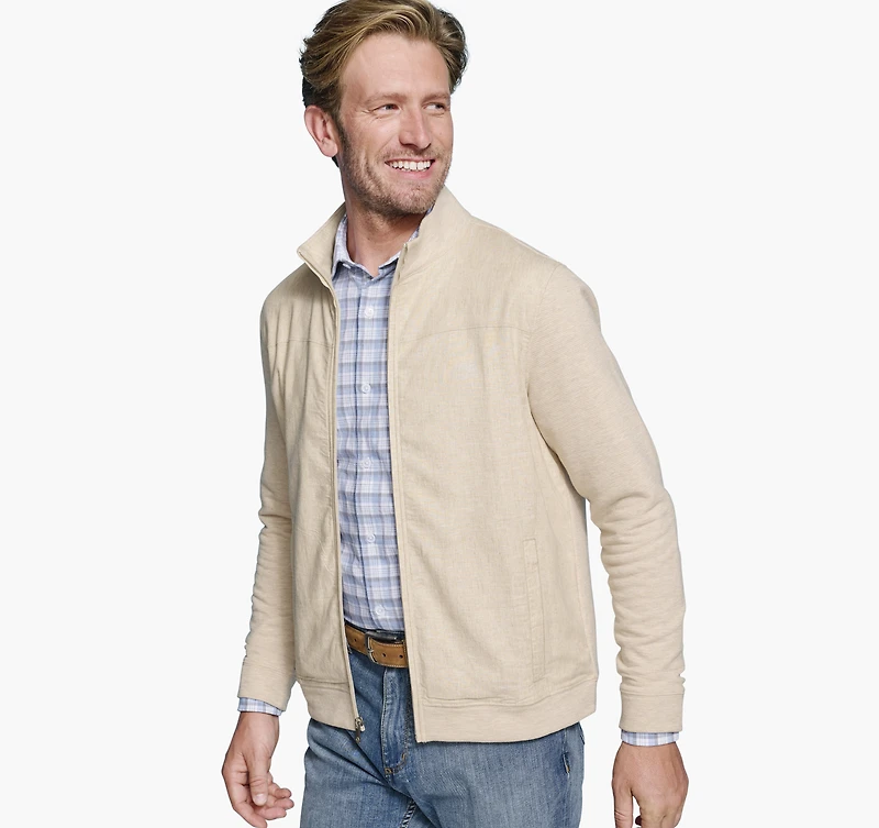 Full-Zip Knit Jacket