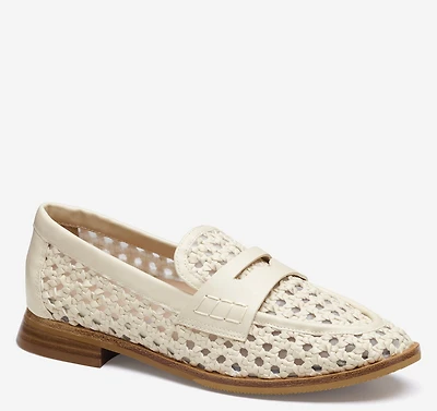 Gillian Woven Penny Loafer