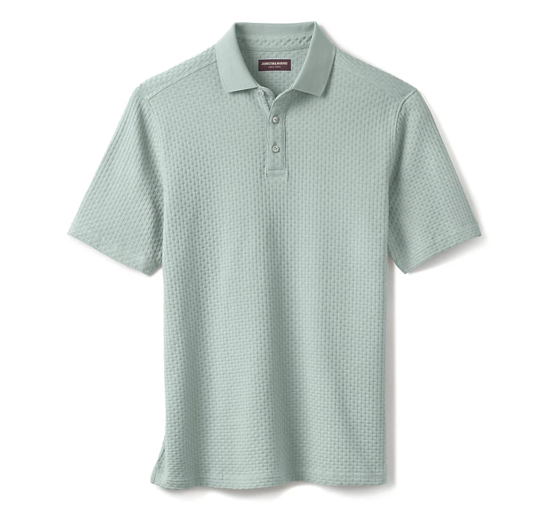 Tilson Textured-Weave Polo