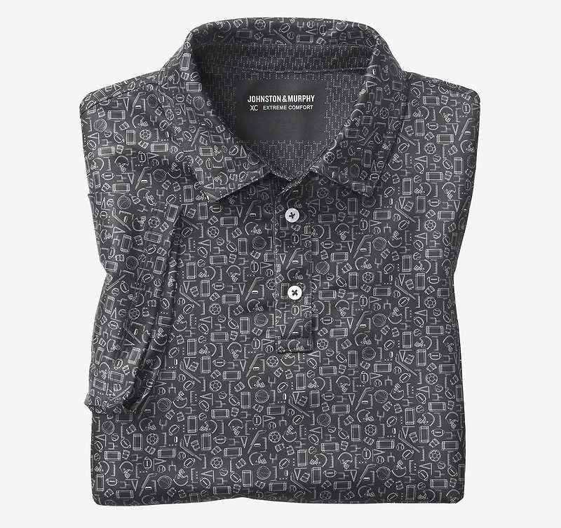 Game Day XC4® Multi-Sport Print Polo