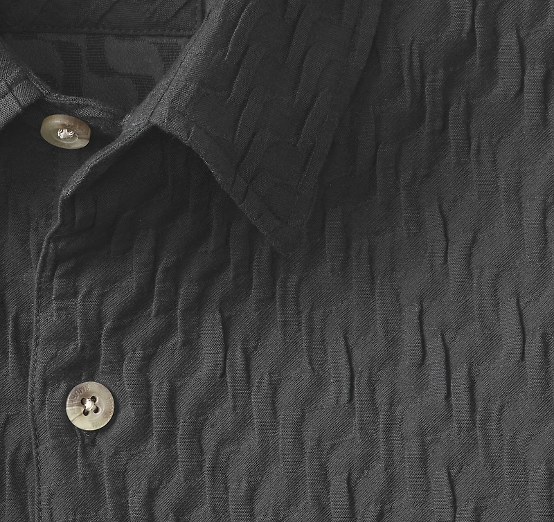 Monterey Textured Short-Sleeve Shirt