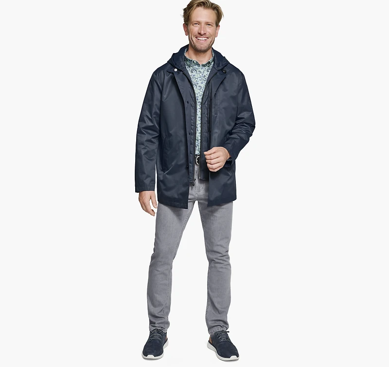 Upton Water-Resistant Raincoat