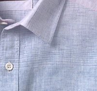 Washed Linen-Blend Shirt