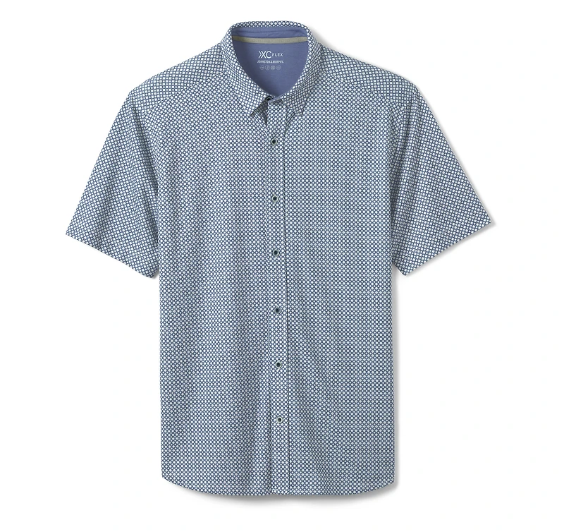 XC Flex® Short-Sleeve Print Knit Shirt