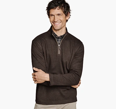 Brushed Quarter-Zip