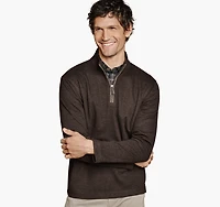 Brushed Quarter-Zip