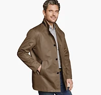 Upton Water-Resistant Raincoat with Removable Liner