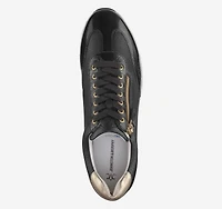 Gracie Side-Zip Lace Up