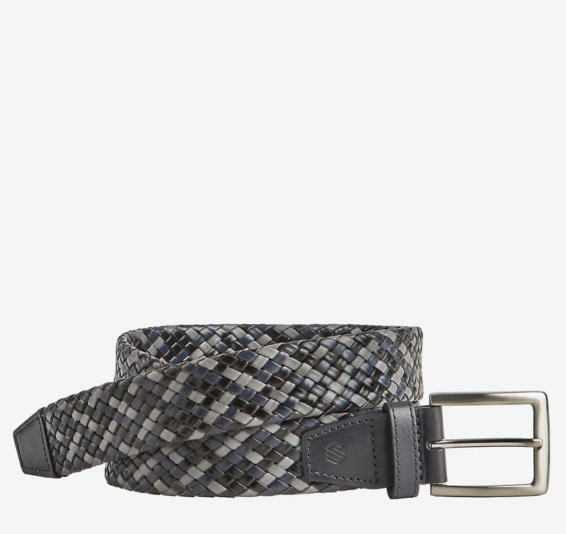 Leather Woven Belt