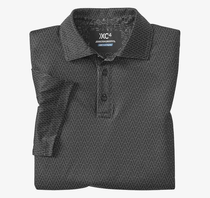 Game Day XC4® Goal Post Print Polo