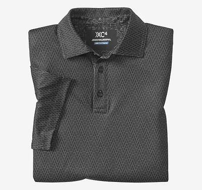 Game Day XC4® Goal Post Print Polo