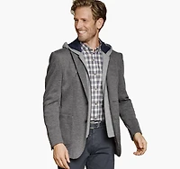 XC Flex® Knit Blazer with Removable Hooded Bib