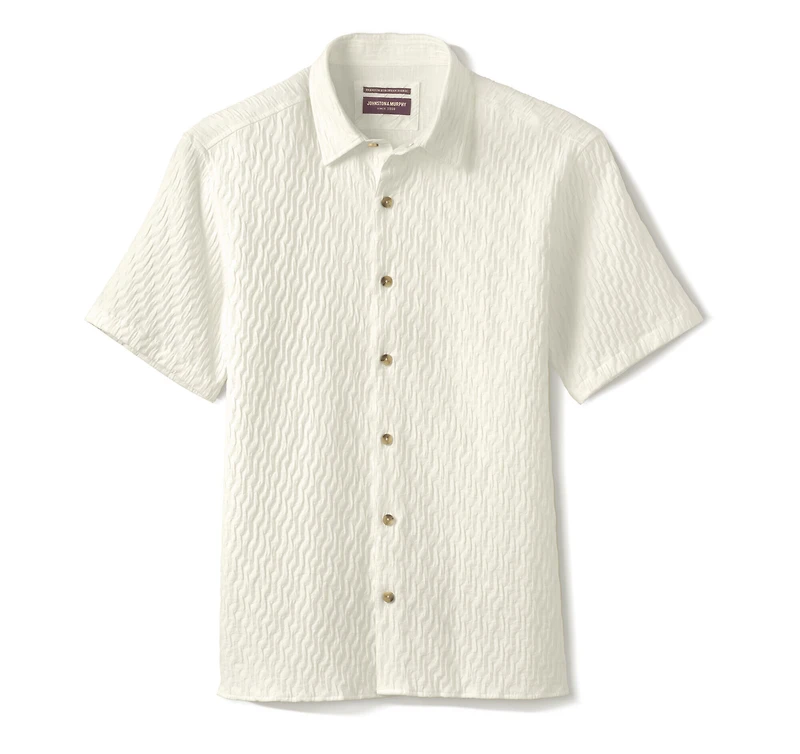 Monterey Textured Short-Sleeve Shirt