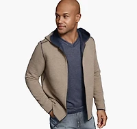 Reversible Channel Quilted Hoodie