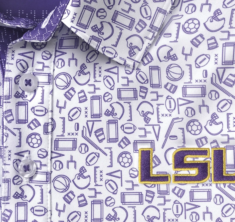 Collegiate XC+­™ Multi Sport Print Polo