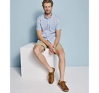 Printed Cotton Short-Sleeve Shirt