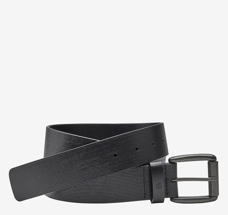 Scored Roller Buckle Belt