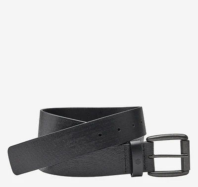 Scored Roller Buckle Belt