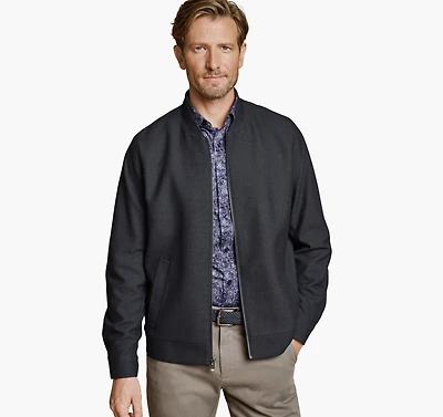 Patterned Full-Zip