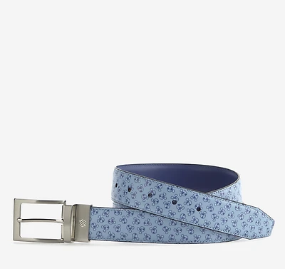 Reversible Logo Print Belt