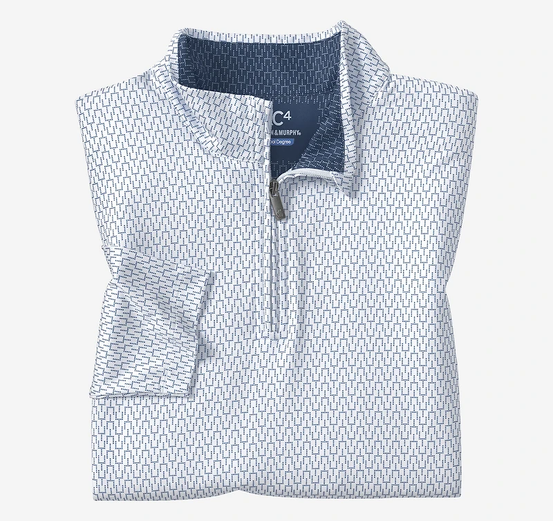 Game Day XC4® Goal Post Print Quarter-Zip