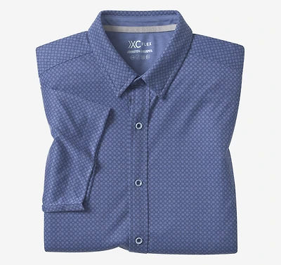XC Flex® Short-Sleeve Print Knit Shirt