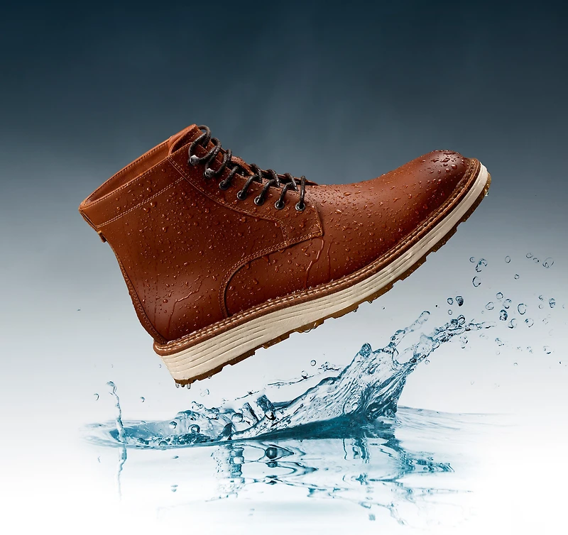 Upton Lug Plain Toe Boot